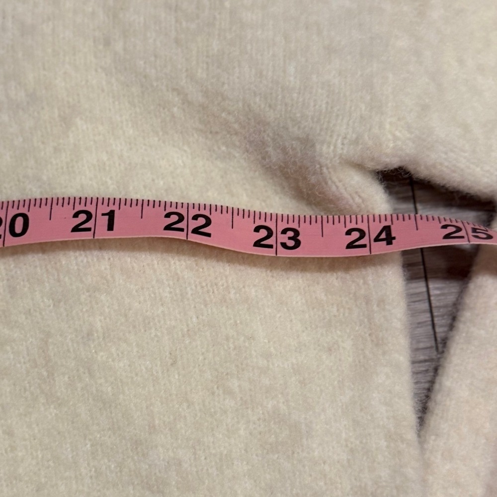 NWT Ted Baker London Floral Embroidered Wool Alpaca Blend Cream Sweater Women M - Picture 10 of 12